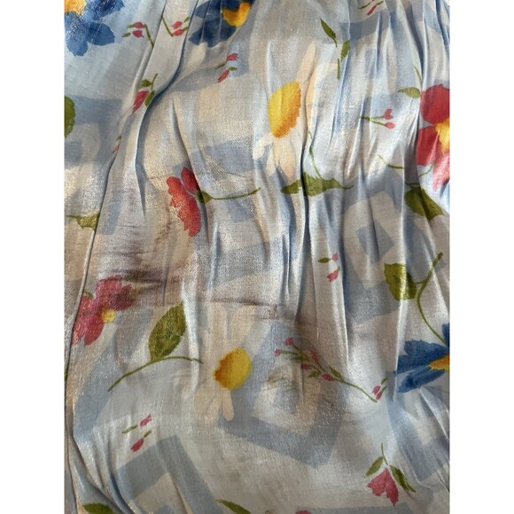 Cach Cach Flower Print Romper Size 12M (Stained) - Picture 4 of 9